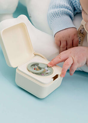 Πιπίλα Moomin Colour Latex Friends Ivory / Sage 6+m 2τμχ