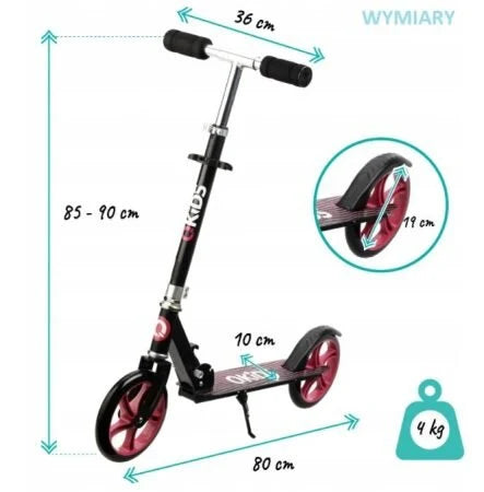 Πτυσσόμενο Πατίνι Weiss Grey Qkids