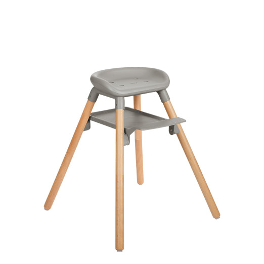 Καρεκλάκι Φαγητού 6 σε 1 Woody Grey KikkaBoo