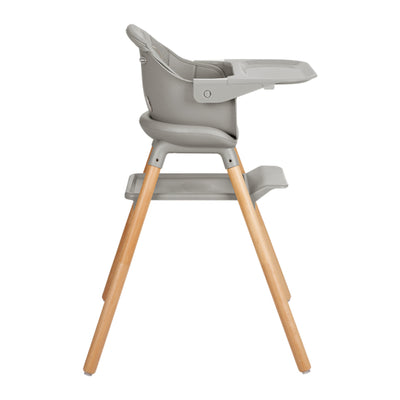 Καρεκλάκι Φαγητού 6 σε 1 Woody Grey KikkaBoo
