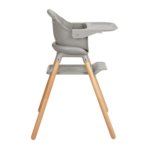 Καρεκλάκι Φαγητού 6 σε 1 Woody Grey KikkaBoo