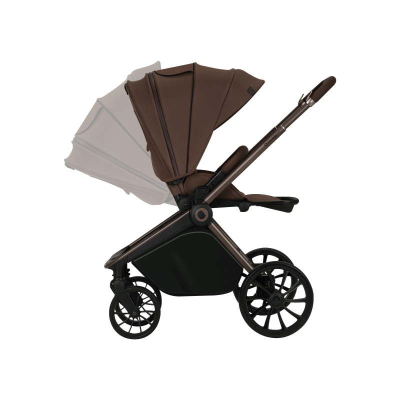 Βρεφικό Καρότσι Mika Plus Mocha Mousse 3 σε 1 Lionelo