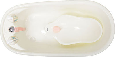 Βρεφική Μπανιέρα Mε Θερμόμετρο Bubble Pink
