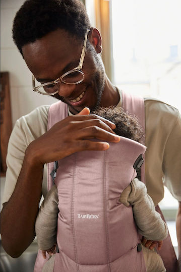 Μάρσιπος Mini Woven Dusty Pink