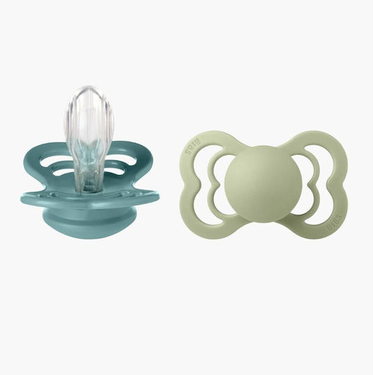 Πιπίλα Supreme Σιλικόνης Island Sea/Sage 2 τμχ 0-6m