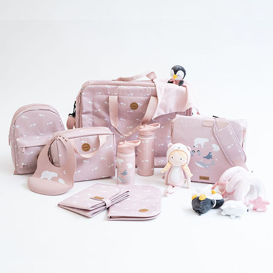 Παγούρι Θερμός Polar Bear Pink 500ml
