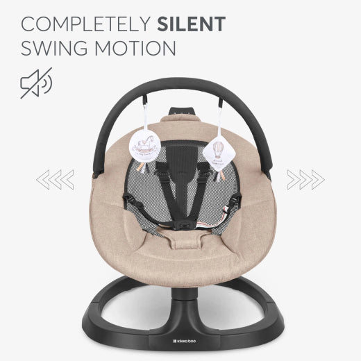 Ηλεκτρική Κούνια Ρηλάξ Zazu Beige KikkaBoo