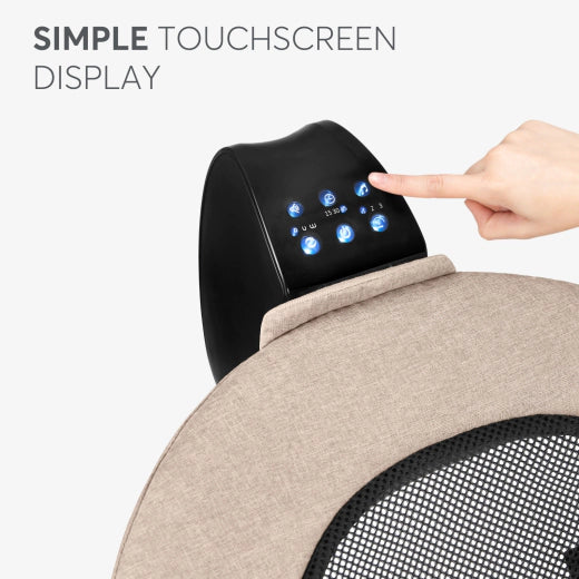 Ηλεκτρική Κούνια Ρηλάξ Zazu Beige KikkaBoo