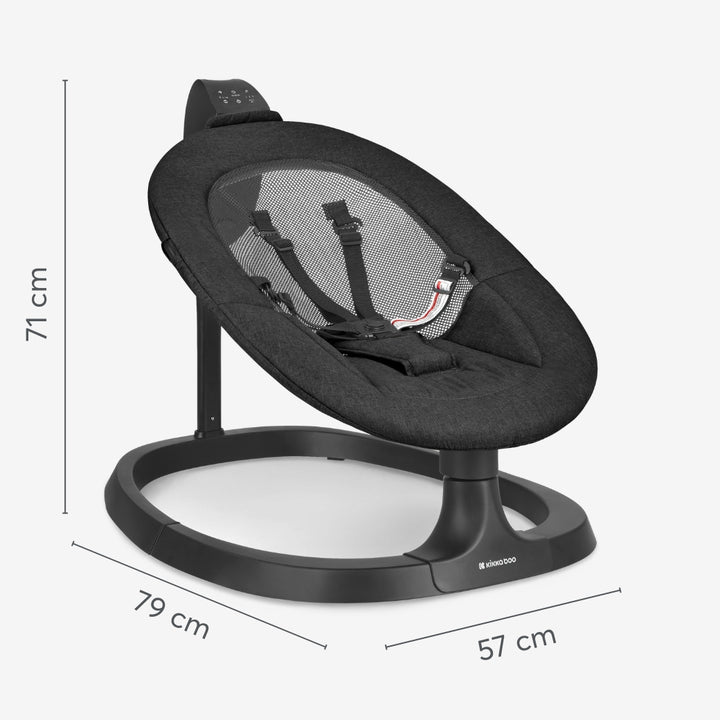 Ηλεκτρική Κούνια Ρηλάξ Zazu Beige KikkaBoo