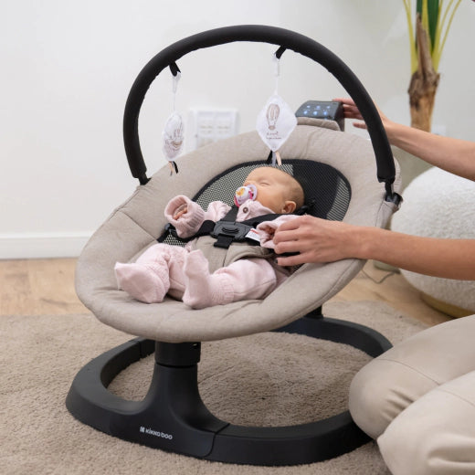 Ηλεκτρική Κούνια Ρηλάξ Zazu Beige KikkaBoo