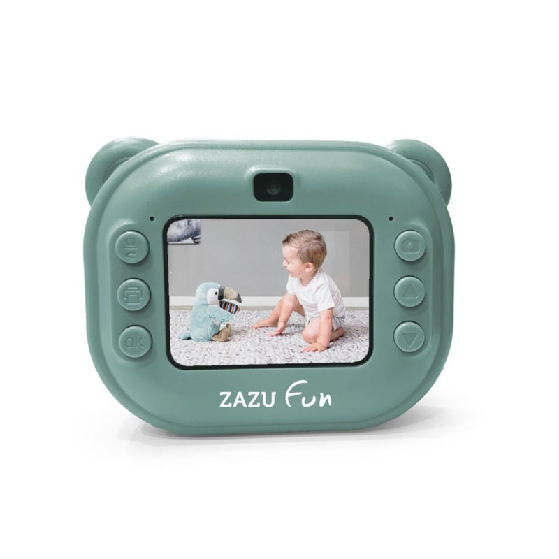 Ψηφιακή Φωτογραφική Μηχανή Με Εκτύπωση Zazu Fun Green 3+ Ετών