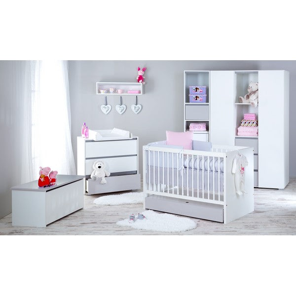 Βρεφικό Κρεβάτι Dalia Λευκό 140x70cm *Δωρεάν Μεταφορικά*