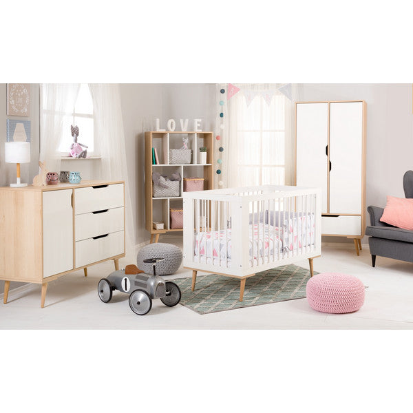 Βρεφικό Κρεβάτι Sofie Λευκό 120x60cm *Δωρεάν Μεταφορικά*