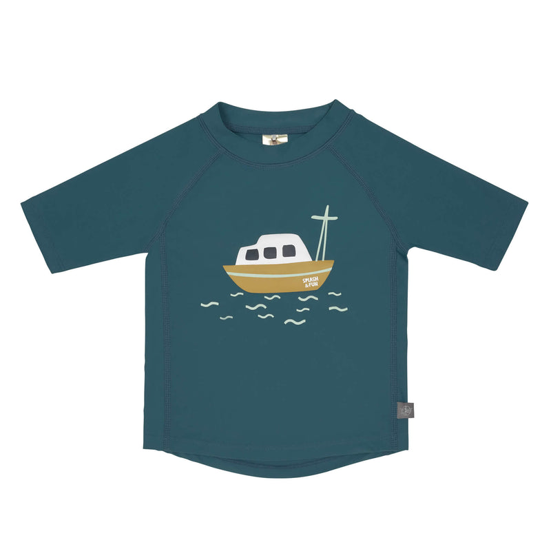Αντιηλιακό Μπλουζάκι Θάλασσας UV Boat Blue
