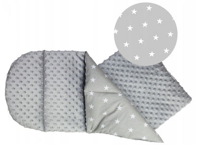 Βρεφική Φωλιά Σετ 7 τεμ. Gray Stars Elineli