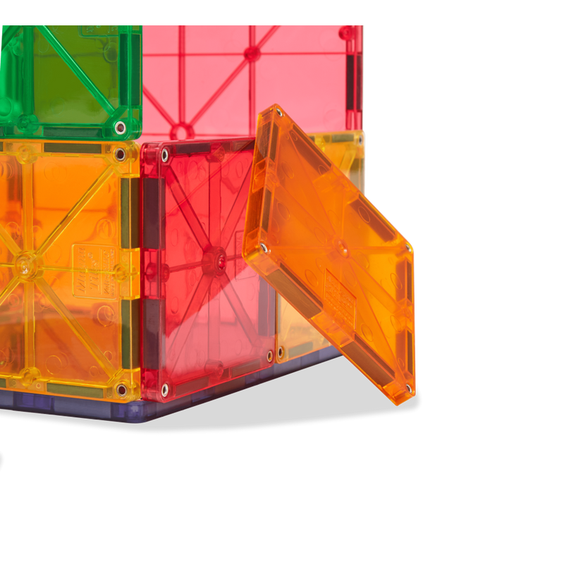 Magna-Tiles Μαγνητικό Παιχνίδι 32 Κομματιών Clear Colors
