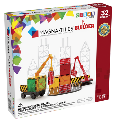 Magna-Tiles Μαγνητικό Παιχνίδι 32 Κομματιών Builder