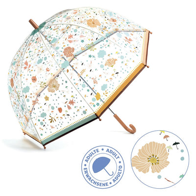 Ομπρέλα Ενηλίκων Λουλουδάκια 80cm