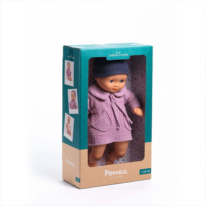 Κούκλα Μωρό Βινυλίου Dalhia Purple