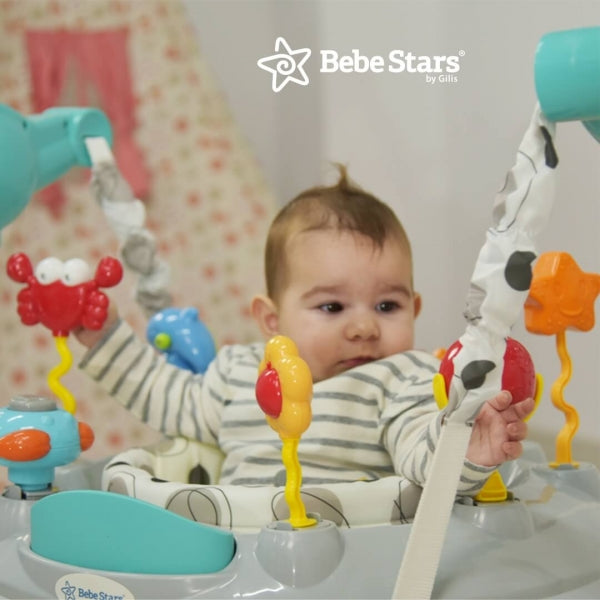 Βρεφικό Τραμπολίνο Sea Animals Γκρι