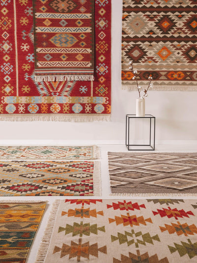 Διάδρομος Μάλλινος Zohra Multicolour 80x200cm
