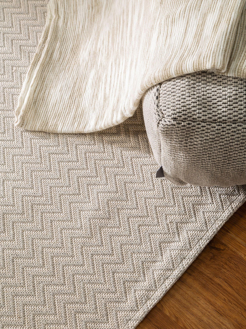 Χαλί Βαμβακερό Πλενόμενο Cooper Light Grey