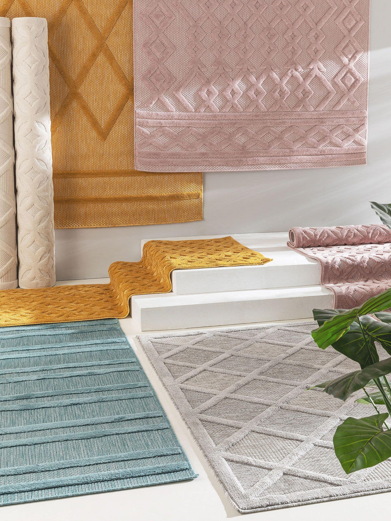 Διάδρομος In & Outdoor Bonte Rose  75x220cm
