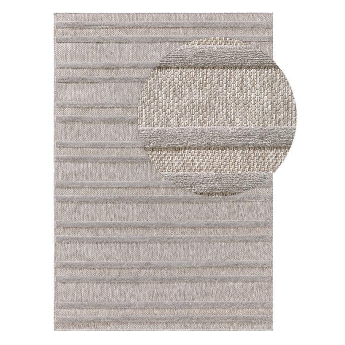 Χαλί In & Outdoor Bonte Light Grey