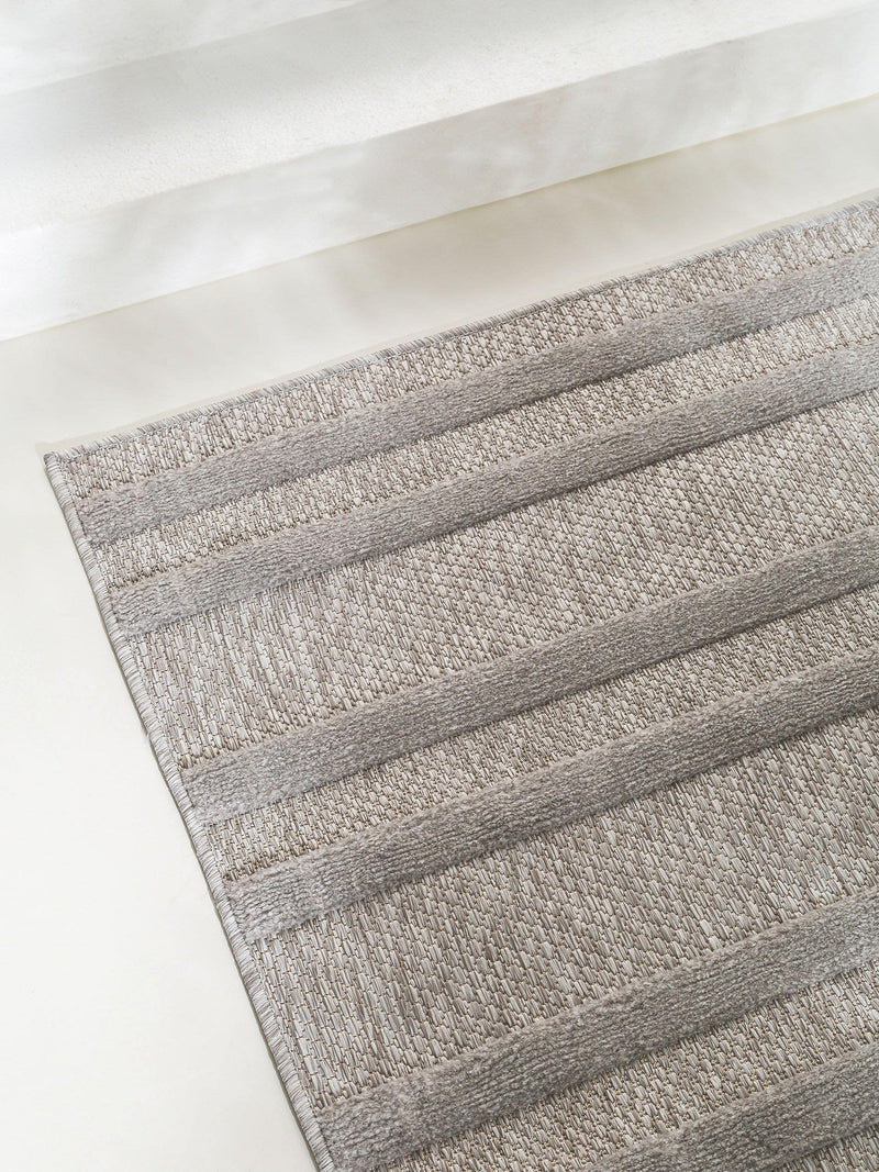 Χαλί In & Outdoor Bonte Light Grey