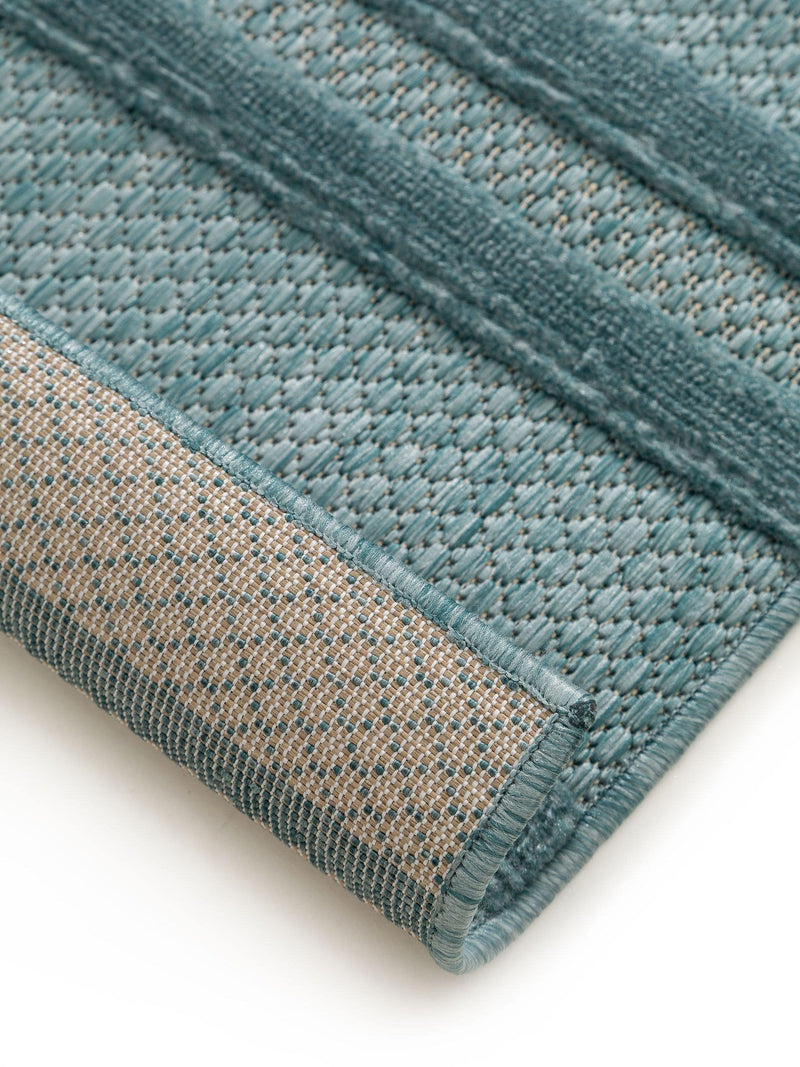 Διάδρομος In & Outdoor Bonte Turquoise  75x220cm