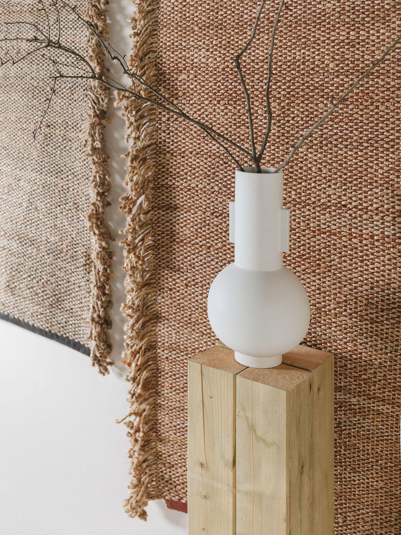 Χαλί Γιούτα Alexandra Beige Black