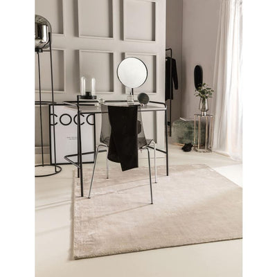 Χαλί Βισκόζη Τετράγωνο Nela Ivory 160x160cm