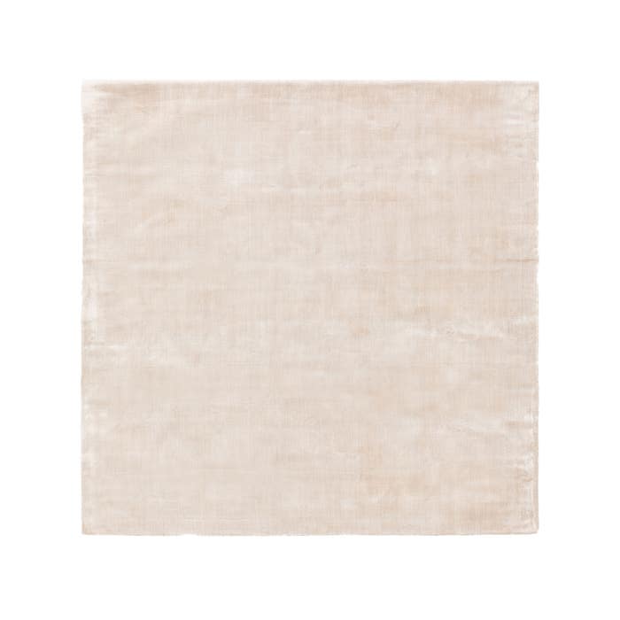 Χαλί Βισκόζη Τετράγωνο Nela Ivory 160x160cm