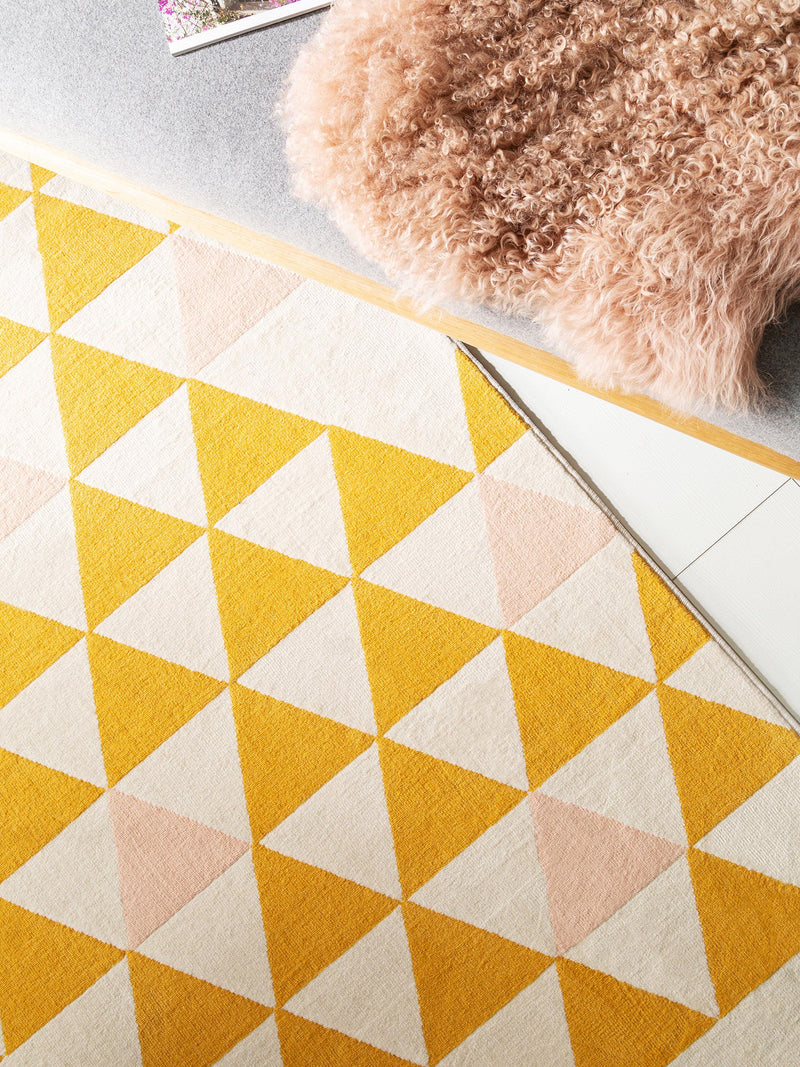 Χαλί Dessert Yellow/Rose