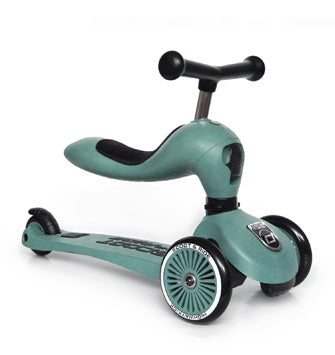 Scoot & Ride Πατίνι 2 σε 1 Highwaykick 1 Forest Green