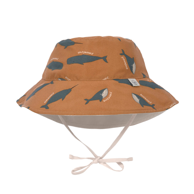 Παιδικό Καπέλο Bucket UPF 80+Whale Caramel