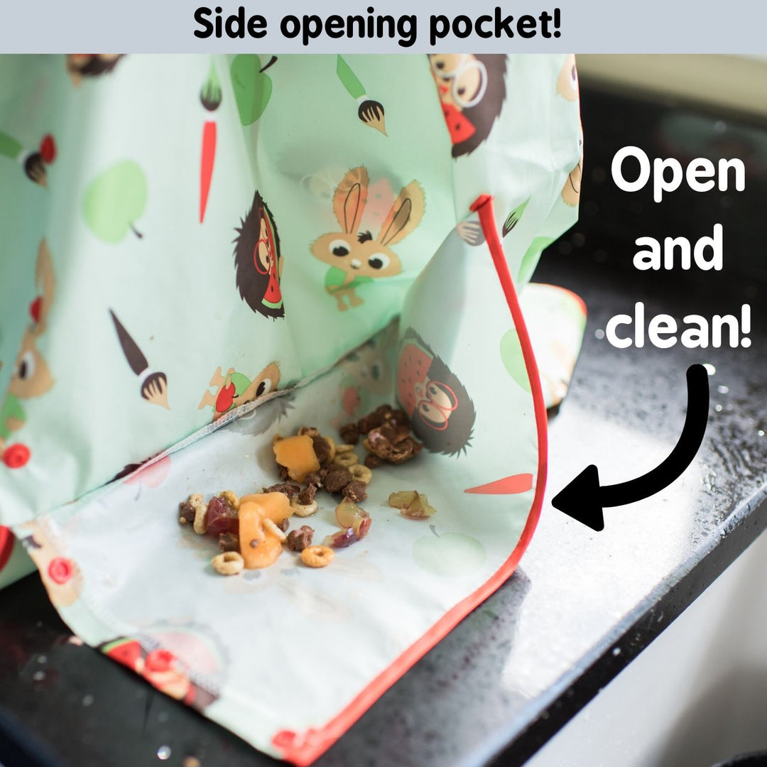 Μακριά Σαλιάρα Με Μανίκια Coverall Plum Purple 6m-3 Ετών