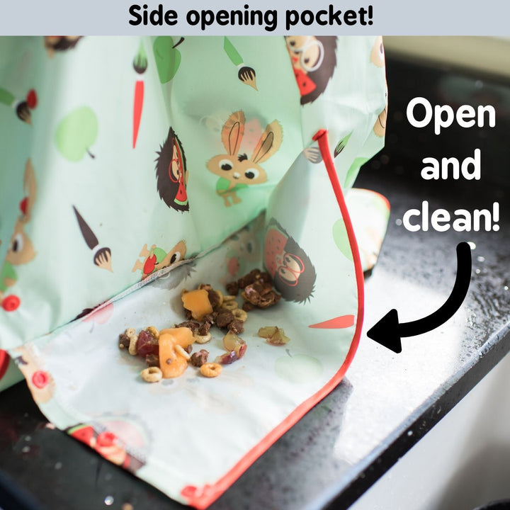 Μακριά Σαλιάρα Με Μανίκια Coverall Plum Purple 6m-3 Ετών