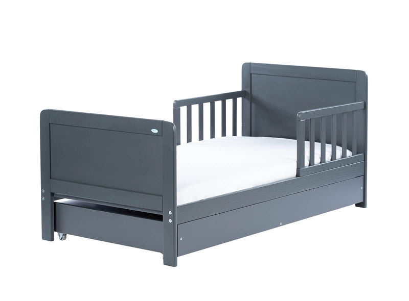 Προεφηβικό Κρεβάτι Με Συρτάρι Αποθήκευσης Olek Graphite 70x140cm Drewex - 10% Έκπτωση στο Στρώμα