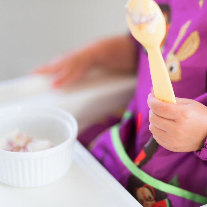 Μακριά Σαλιάρα Με Μανίκια Coverall Plum Purple 6m-3 Ετών