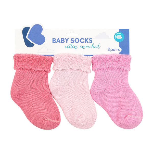 Θερμικές Κάλτσες Pink 1-2 Ετων 3τμχ
