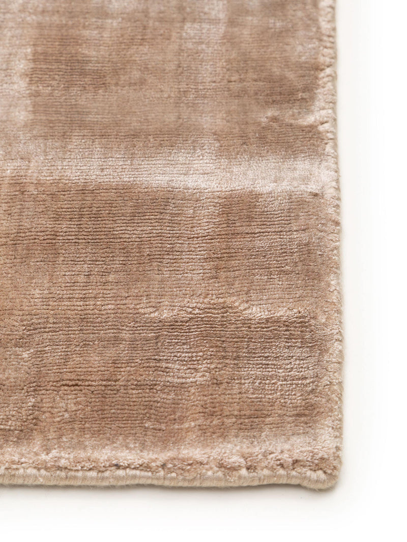 Χαλί Βισκόζη Τετράγωνο Nela Taupe 160x160cm