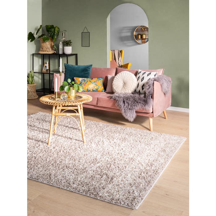 Χαλί Shaggy Soho Beige