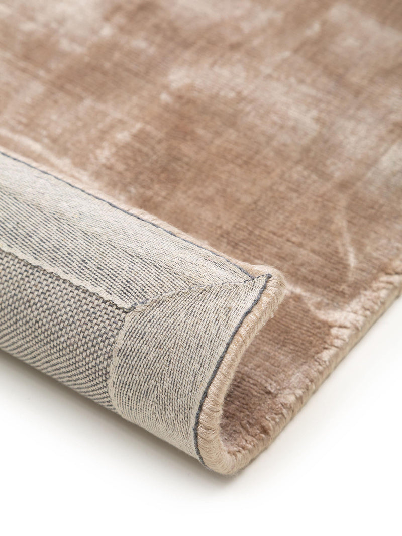 Χαλί Βισκόζη Τετράγωνο Nela Taupe 160x160cm