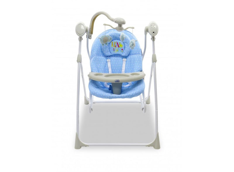 Ηλεκτρικό ρηλάξ Baby Swing 3 σε 1 Blue Asalvo