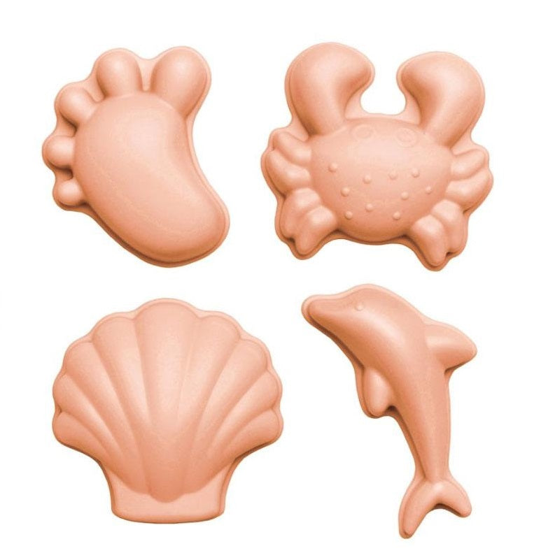 Καλούπια Από Ανακυκλώσιμη Σιλικόνη Coral (4 Τεμάχια)