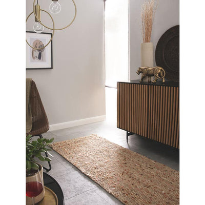 Διάδρομος Γιούτα Sam Natural Red 70x200cm