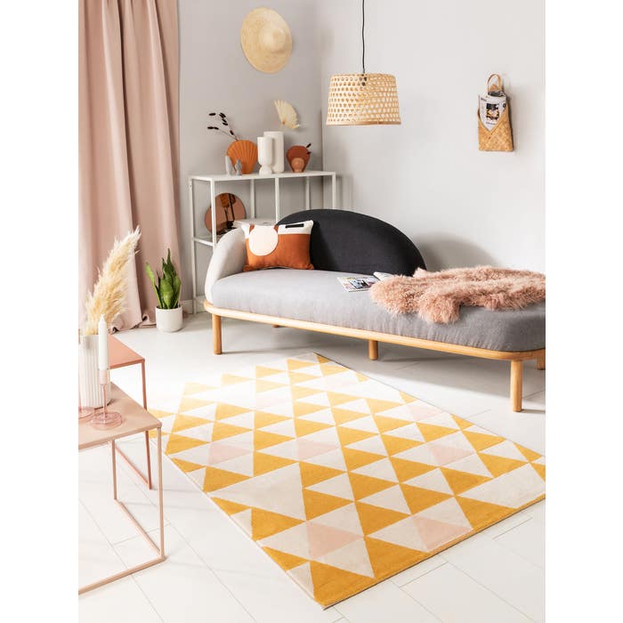 Χαλί Dessert Yellow/Rose