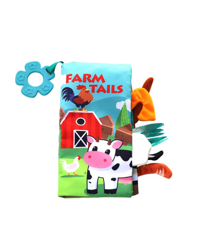 Εκπαιδευτικό Βιβλίο Δραστηριοτήτων Με Μασητικό Farm Tails