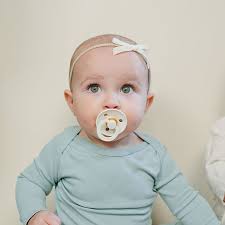 Πιπίλα Colour Latex 0-6m Ivory/Blush 2τμχ